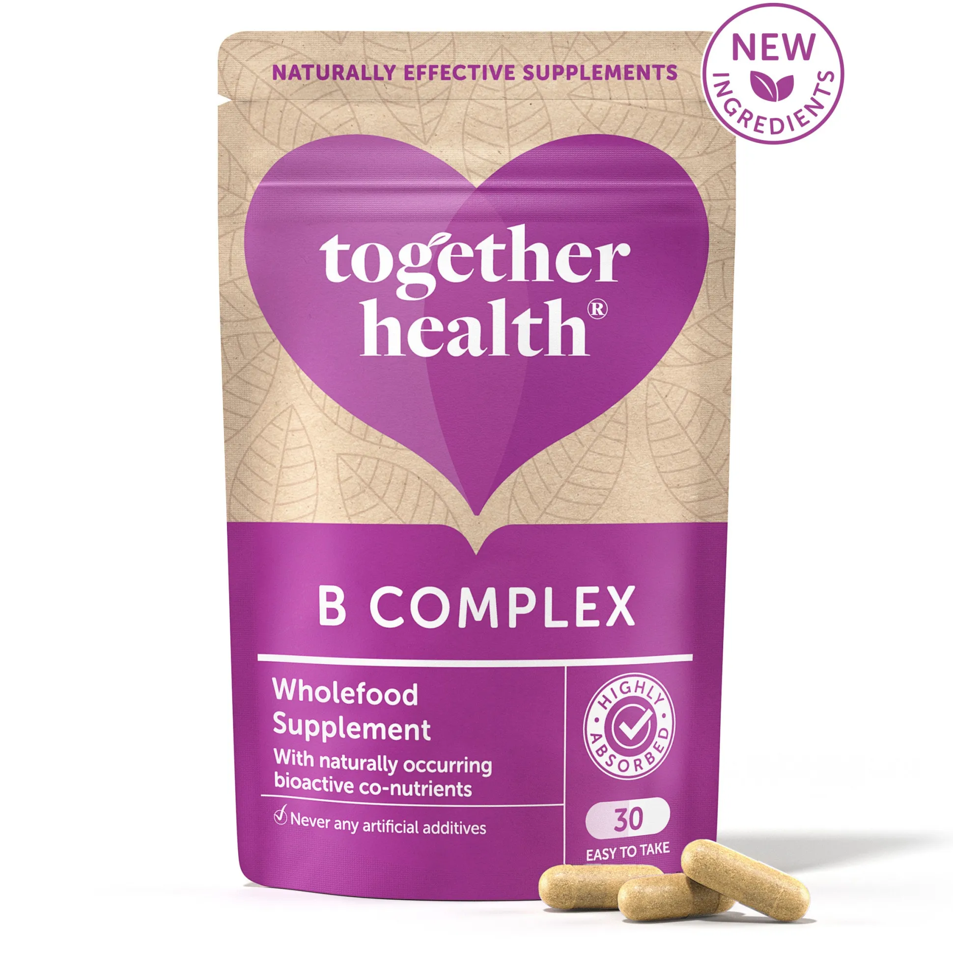 Together Health B-Vitamin Complex 30 tabs