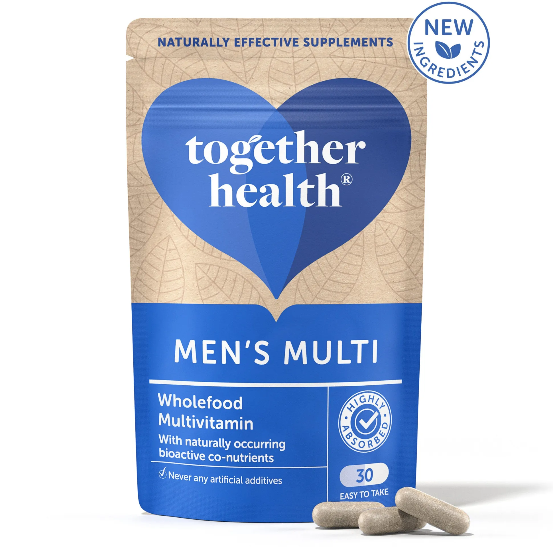 Together Health Men’s Multivitamin & Mineral 30 caps