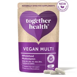 Together Health Vegan Multivitamin & Mineral 60 caps