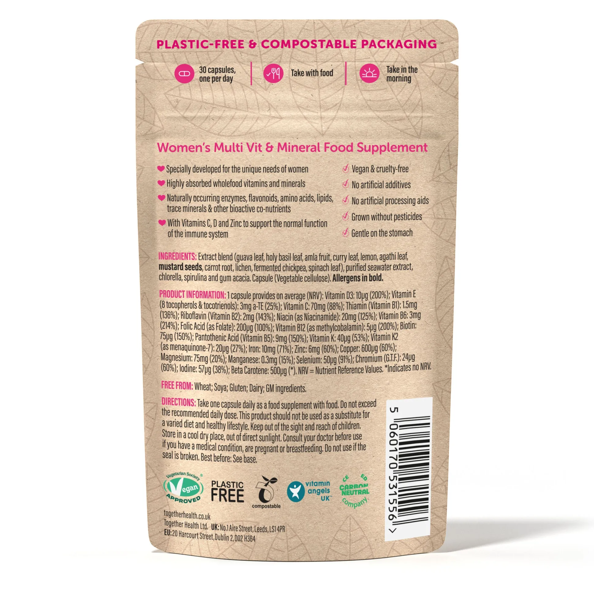 Together Health Woman’s Multivitamin & Mineral 30 caps