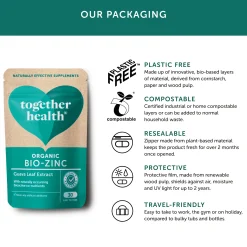 Together Organic Zinc 30 caps
