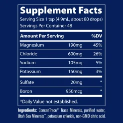 Trace Minerals Liquid Electrolyte Concentrate “40,000 Volts” 237ml