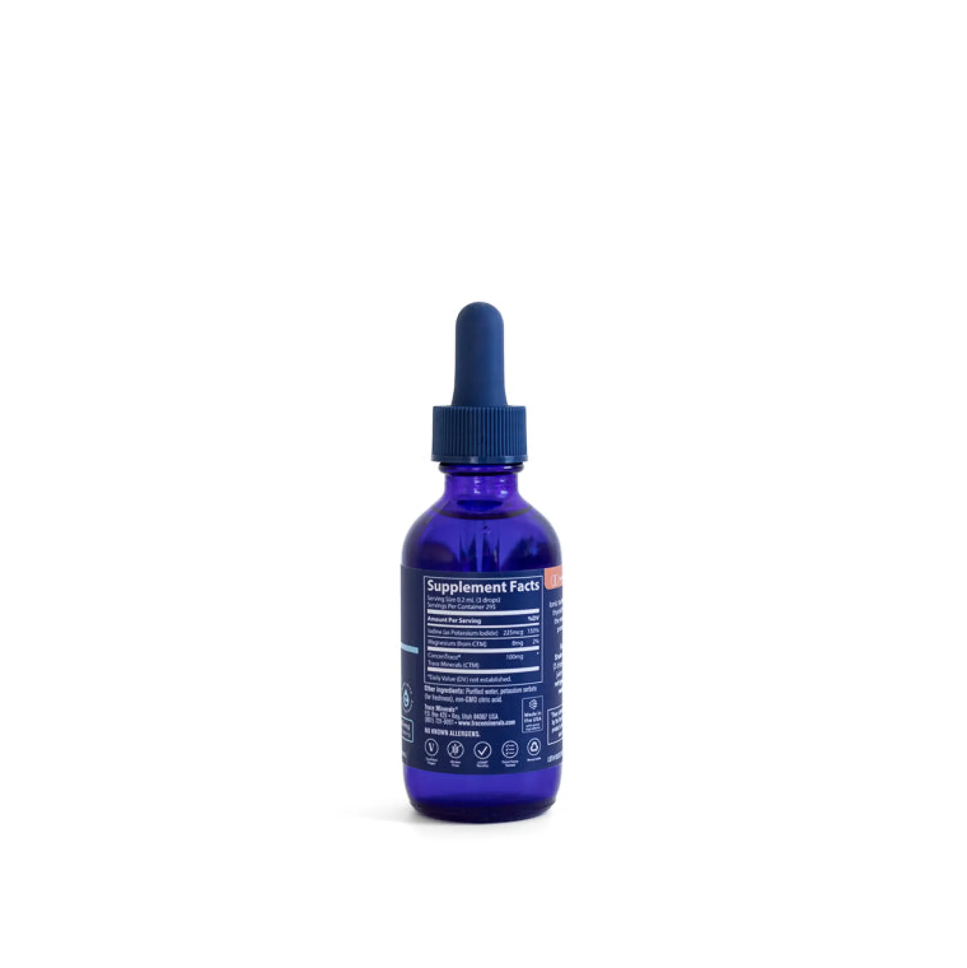 Trace Minerals Liquid Ionic Iodine from Potassium Drops 59ml