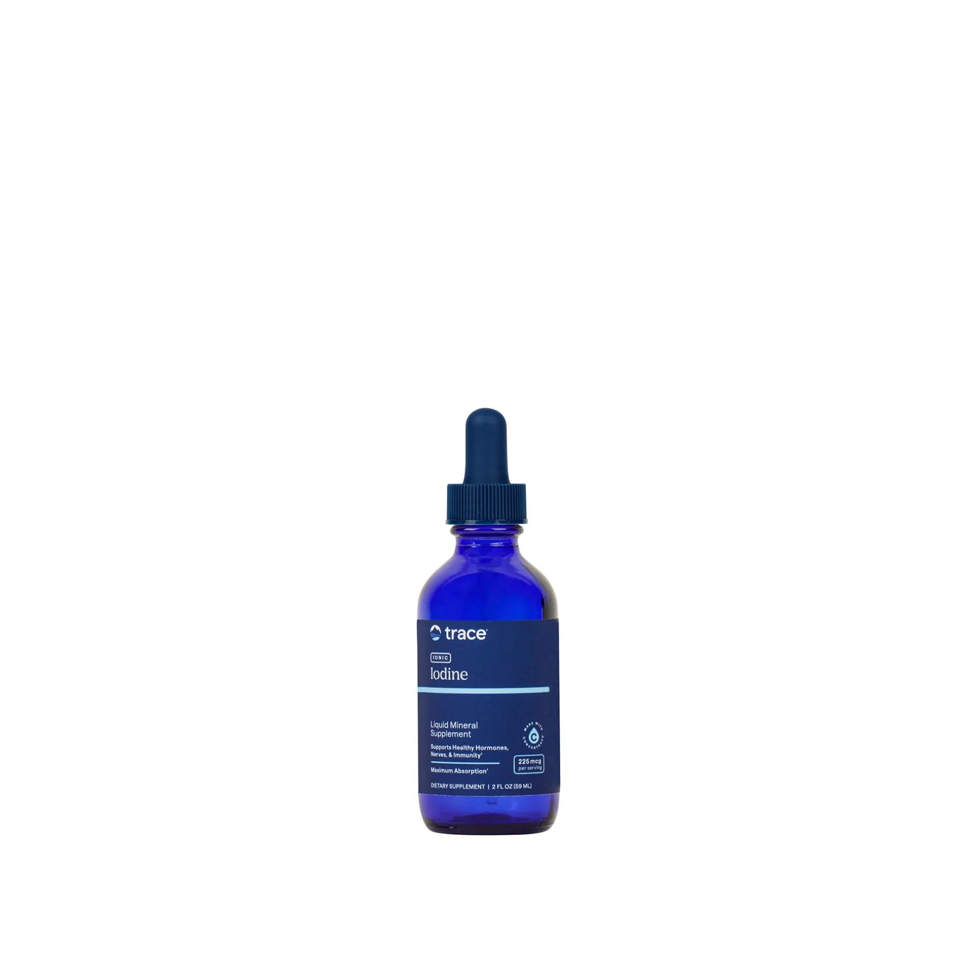 Trace Minerals Liquid Ionic Iodine from Potassium Drops 59ml