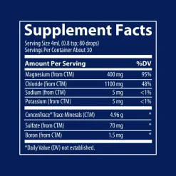Trace Minerals Liquid Ionic Magnesium Drops 118ml