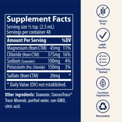 Trace Minerals Liquid Ionic Magnesium Drops 118ml