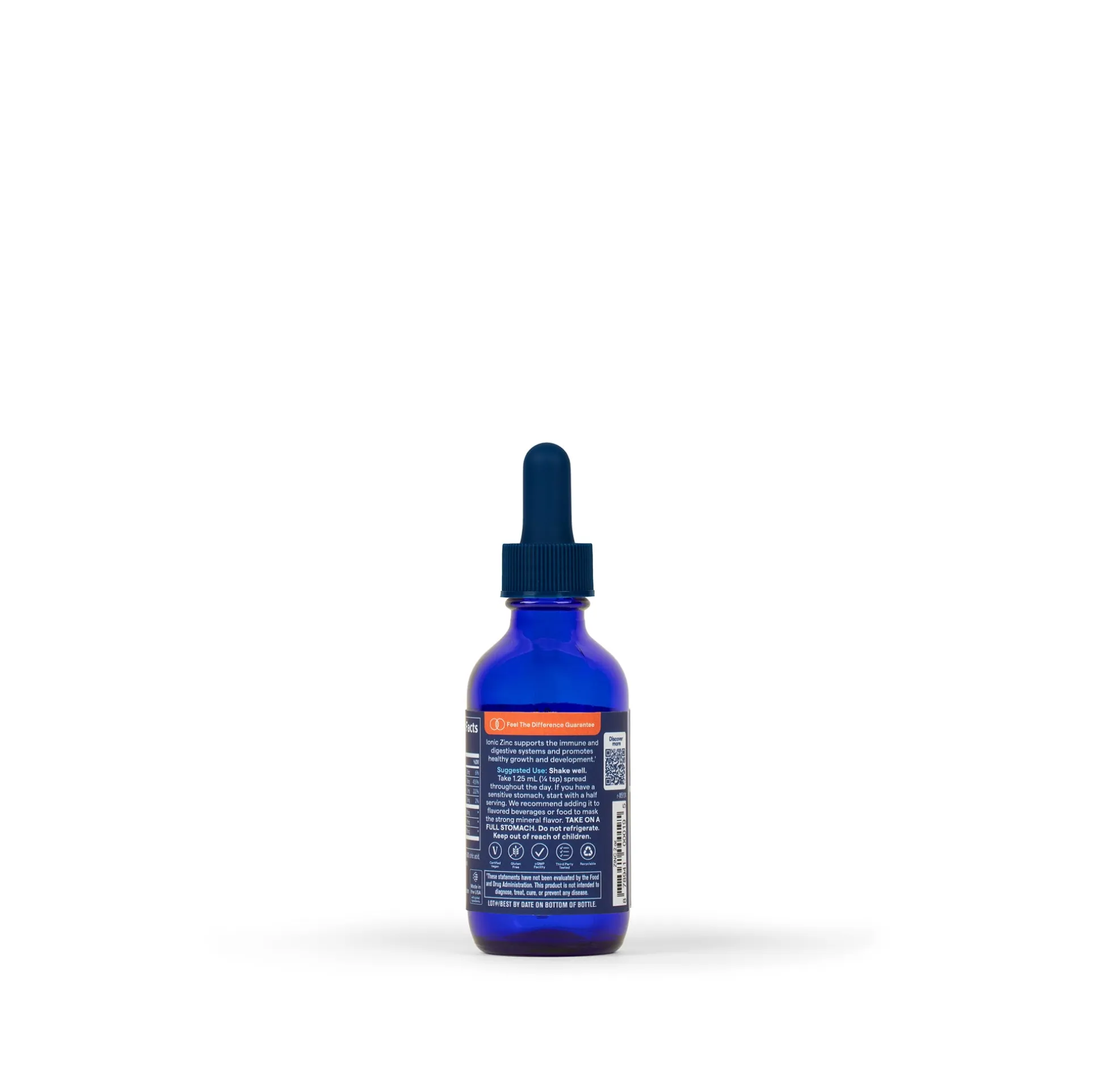 Trace Minerals Liquid Ionic Zinc Drops 59ml
