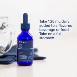 Trace Minerals Liquid Ionic Zinc Drops 59ml