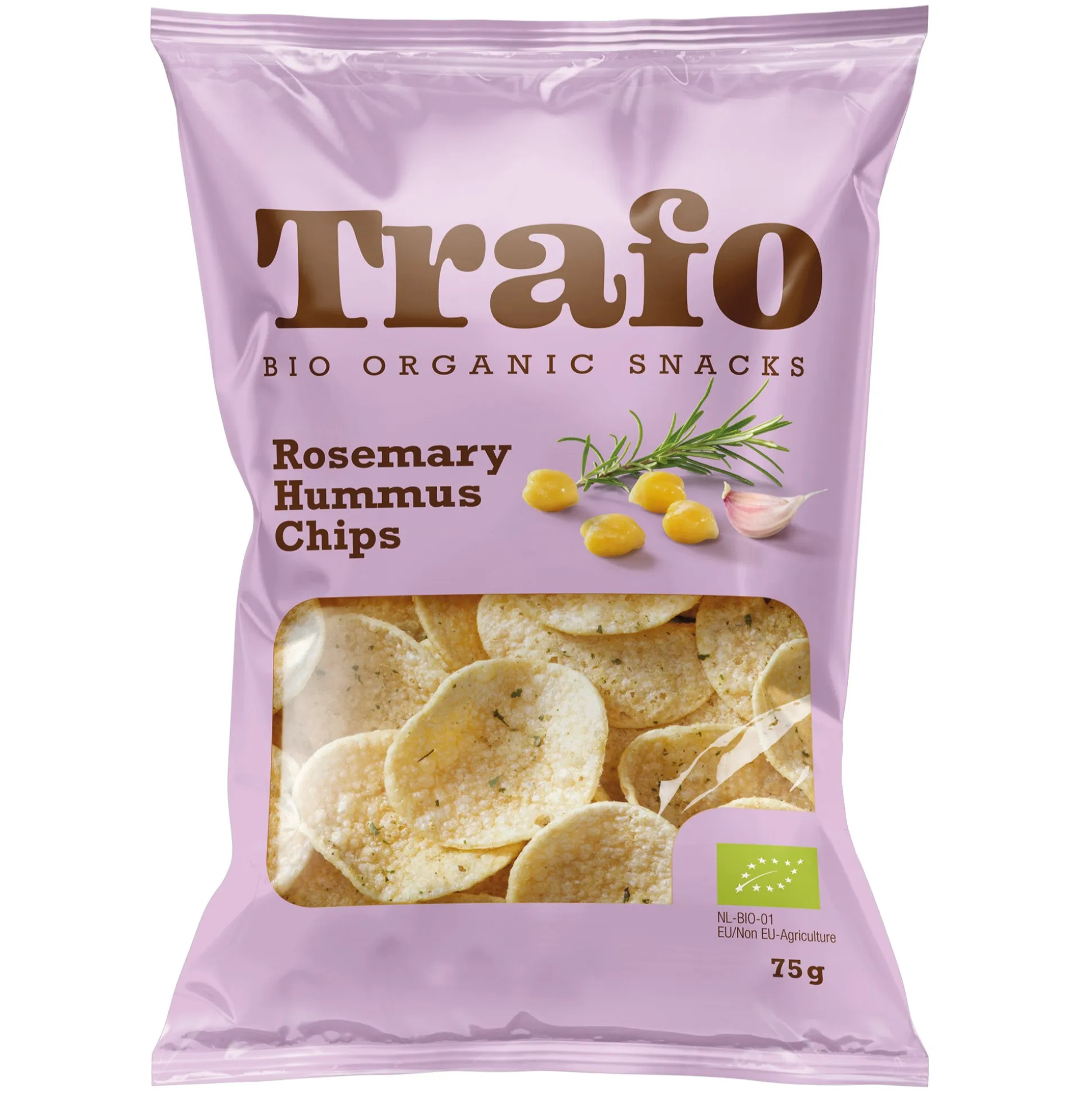 Trafo Rosemary Hummus Chips 75g