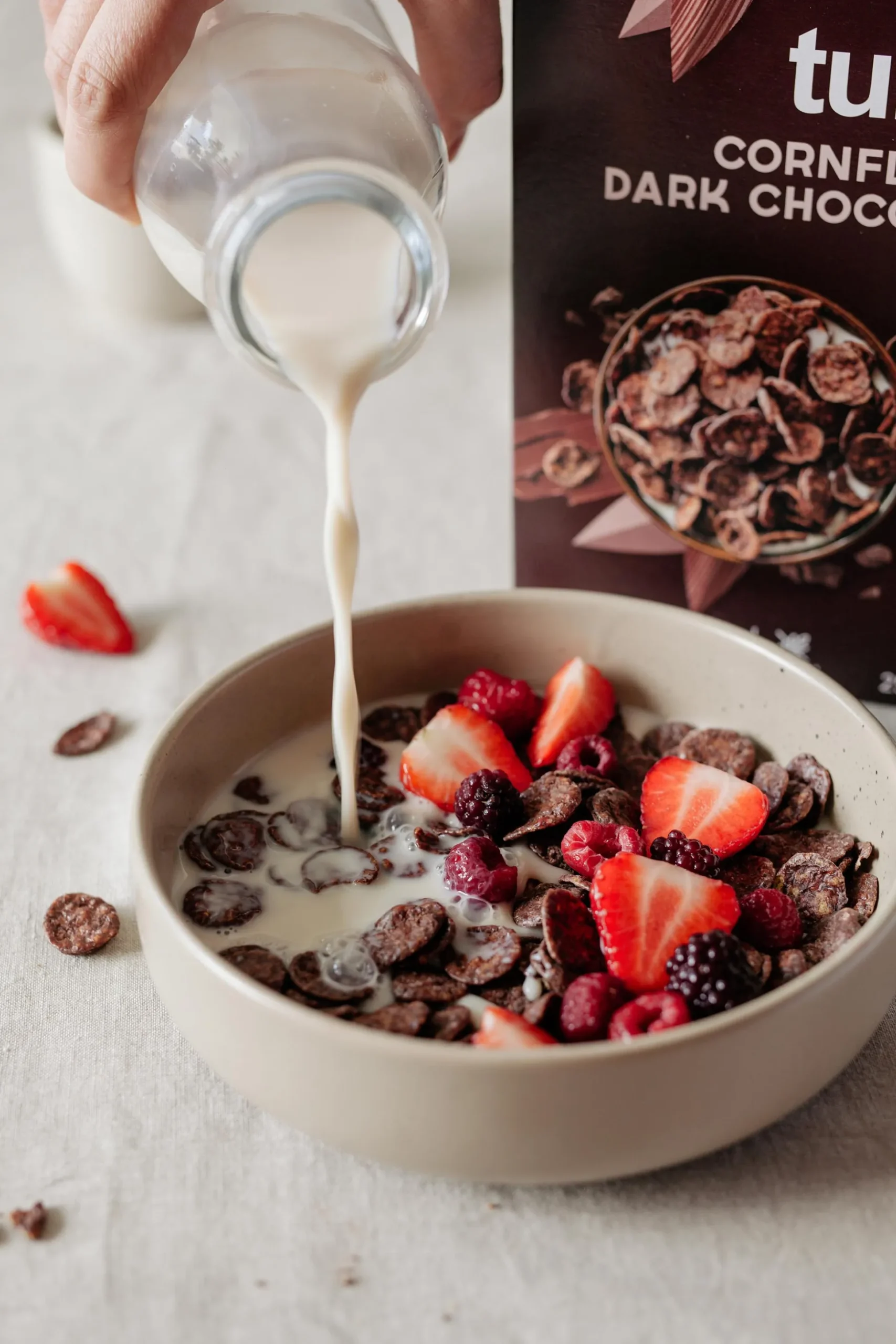 Turtle Cornflakes Dark Chocolate Organic + Gluten Free 250g