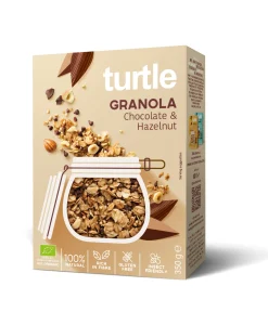 Turtle Organic Granola Chocolate & Hazelnut GF 350g