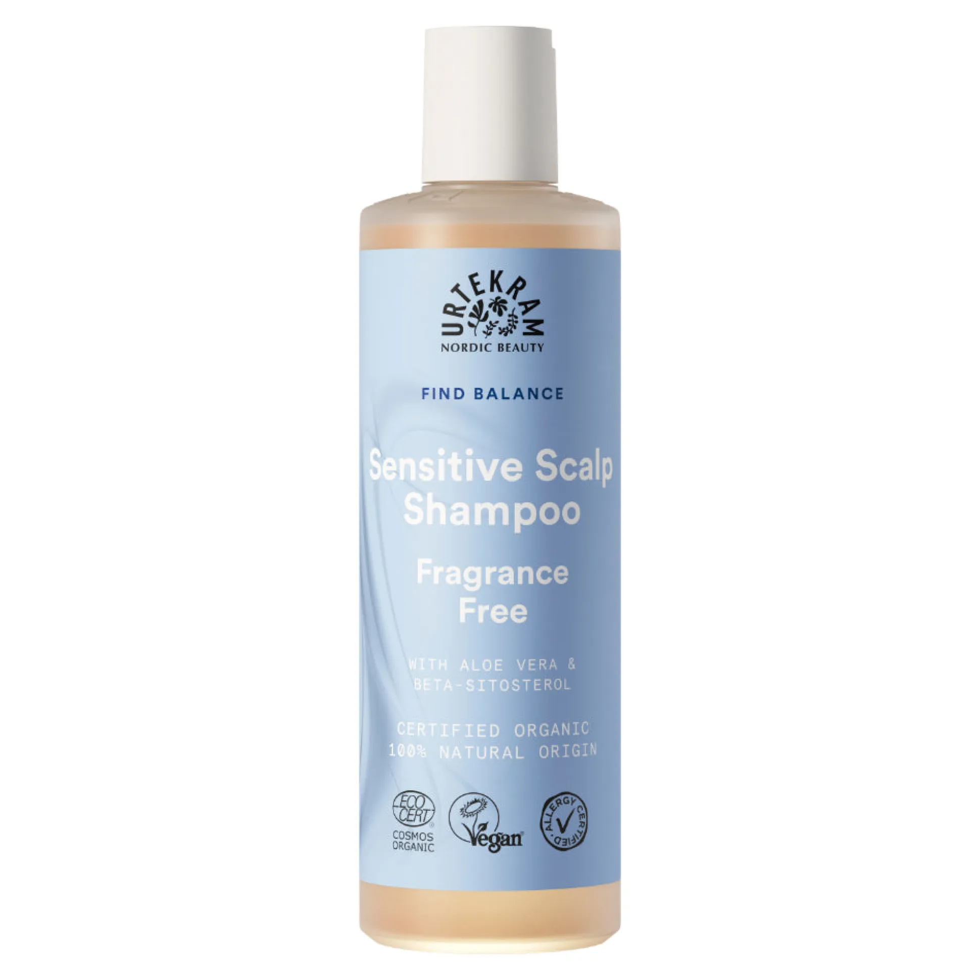 Urtekram Fragrance Free Shampoo (Sensitive Scalp) 250ml