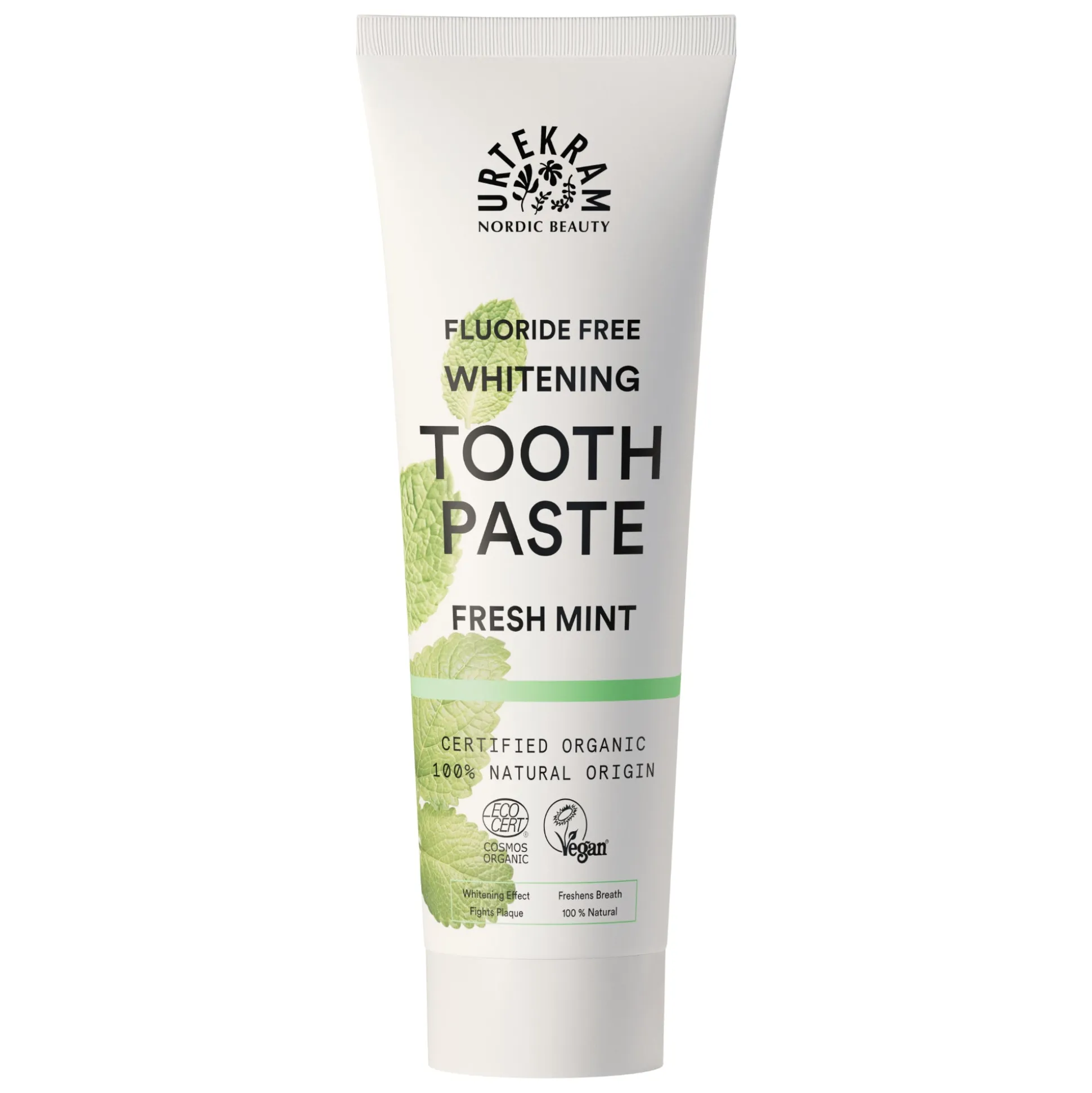 Urtekram Fresh Mint Whitening Toothpaste 75ml