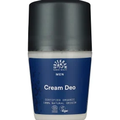 Urtekram Men's Cream Deodorant with Zinc Salts for protection 50ml
