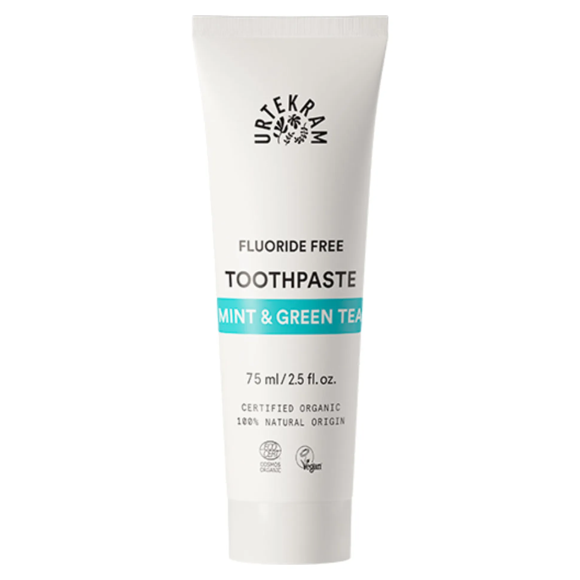 Urtekram Mint & Green Tea Toothpaste 75ml