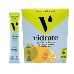 Vidrate Lemon Lime & Mint Hydration Sachet 10 Sachets
