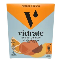 Vidrate Orange & Peach Hydration Sachet 10 Sachets