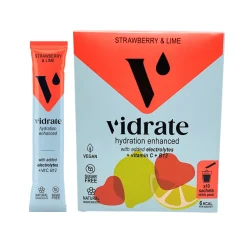 Vidrate Strawberry & Lime Hydration Sachet 10 Sachets