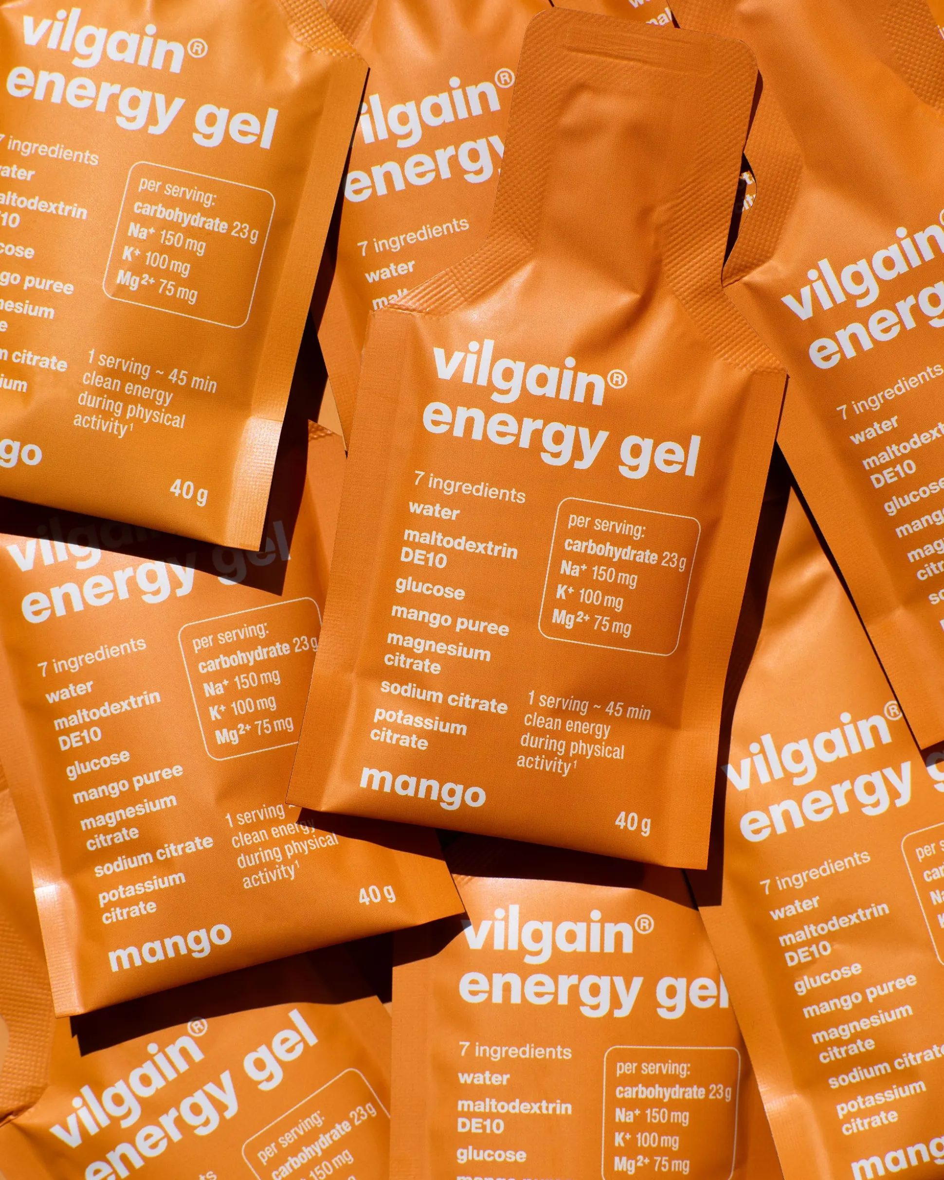 Vilgain Energy Gel Mango 40g