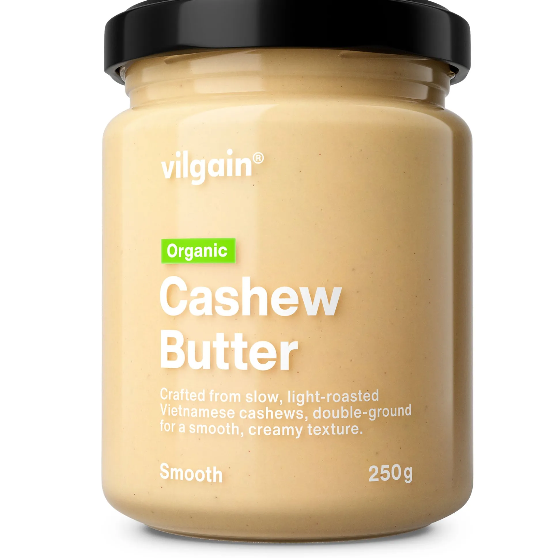 Vilgain Organic Light Roast Cashew butter 250g