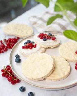 Vilgain Organic Rice Cakes - Yogurt 100g