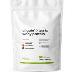 Vilgain Organic Whey Protein - Vanilla 1000g
