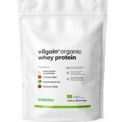 Vilgain Organic Whey Protein - Matcha 1000g