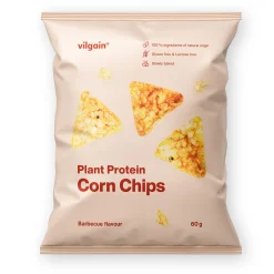 Vilgain Plant Protein Corn Chips Barbecue flavour 60g