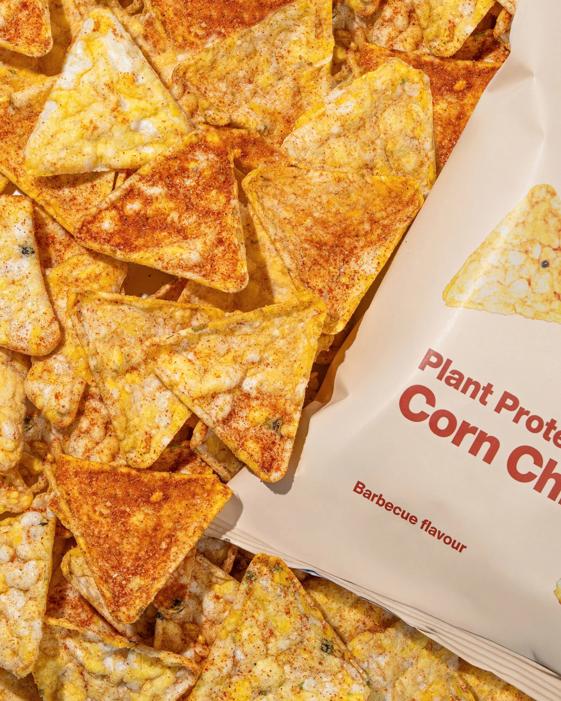 Vilgain Plant Protein Corn Chips Barbecue flavour 60g