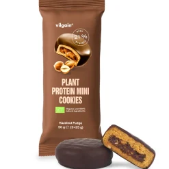 Vilgain Plant Protein Mini Cookies Hazelnut Fudge 50g