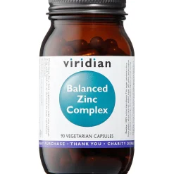 Viridian Balanced Zinc Complex Veg Caps 90 caps