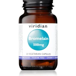 Viridian Bromelain 500mg Veg Caps 30 caps