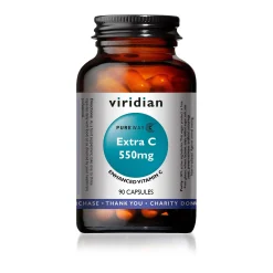 Viridian Extra C 550mg 90 caps