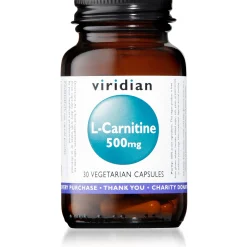 Viridian L-Carnitine 500mg Veg Caps 30 caps