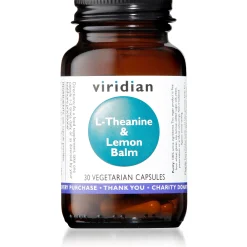 Viridian L-Theanine & Lemon Balm 30 Caps