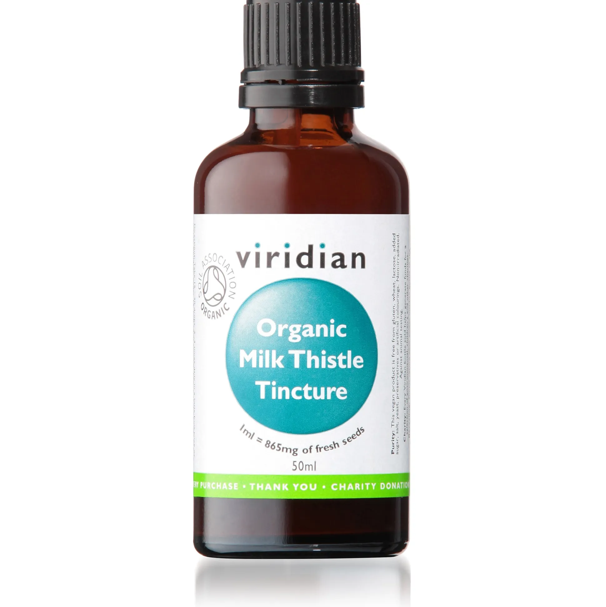 Viridian Milk Thistle Tincture 50ml