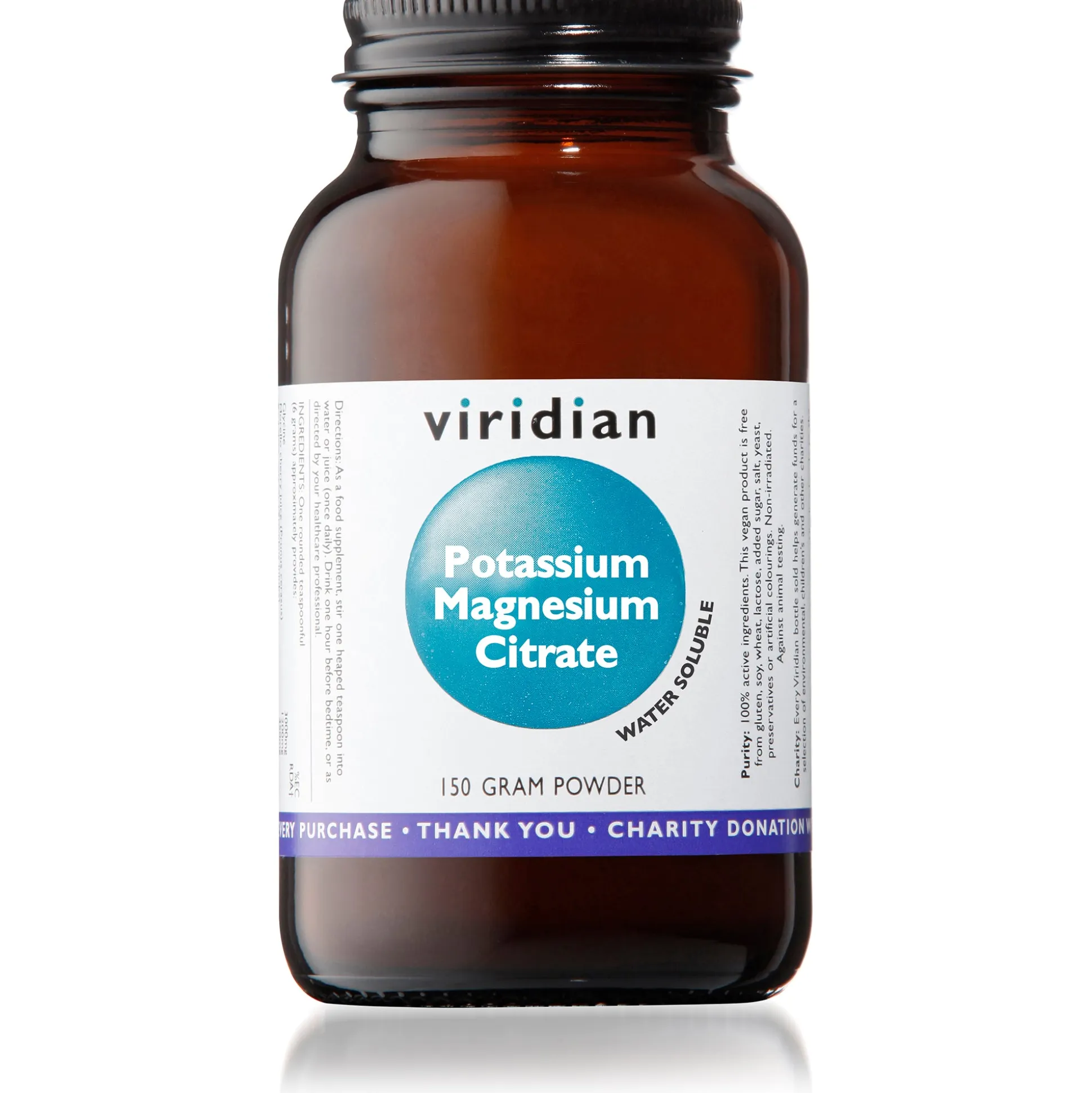 Viridian Potassium and Magnesium Powder 150g