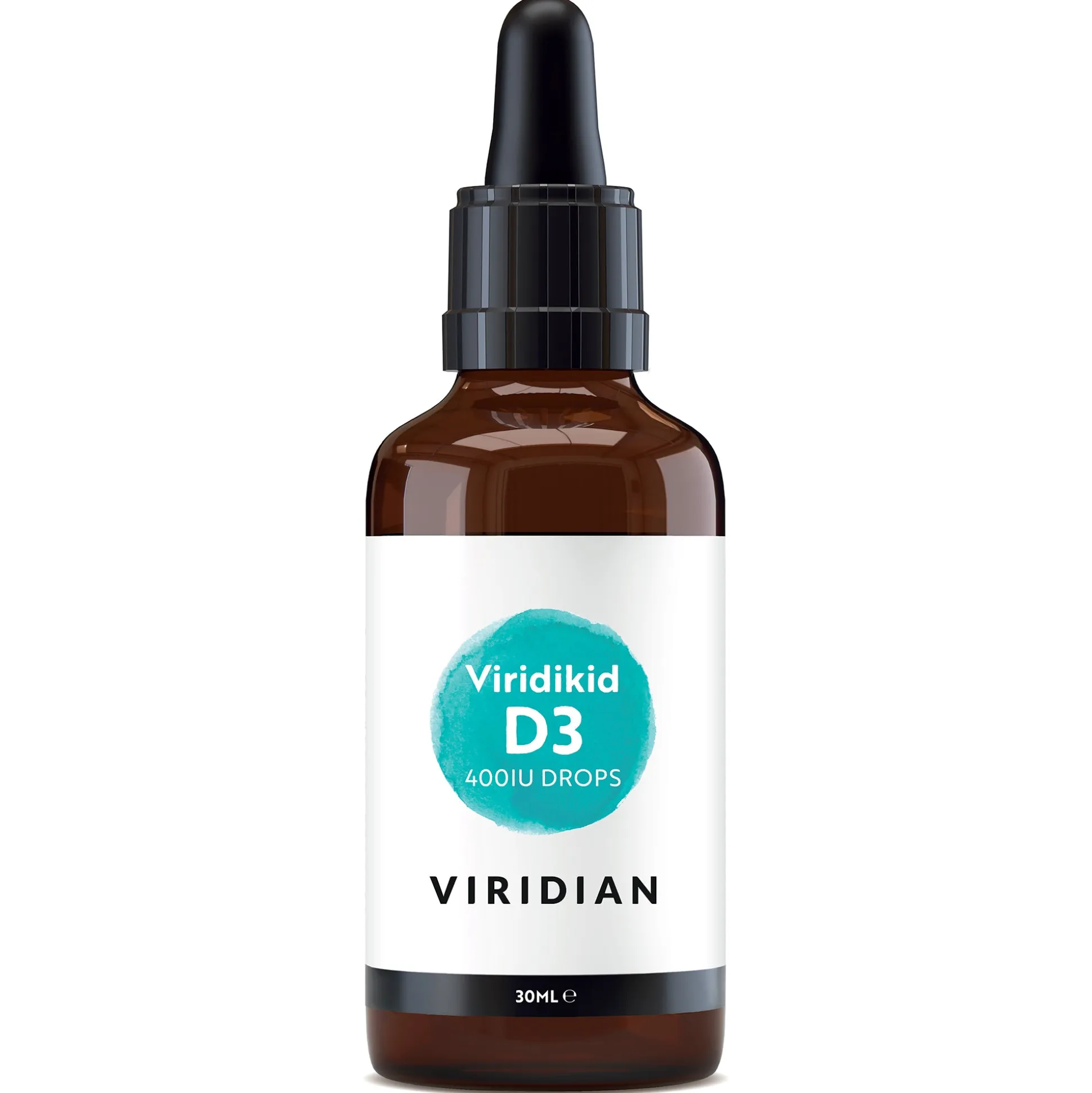 Viridian Viridikid Vitamin D3 Drops 400IU 30ml