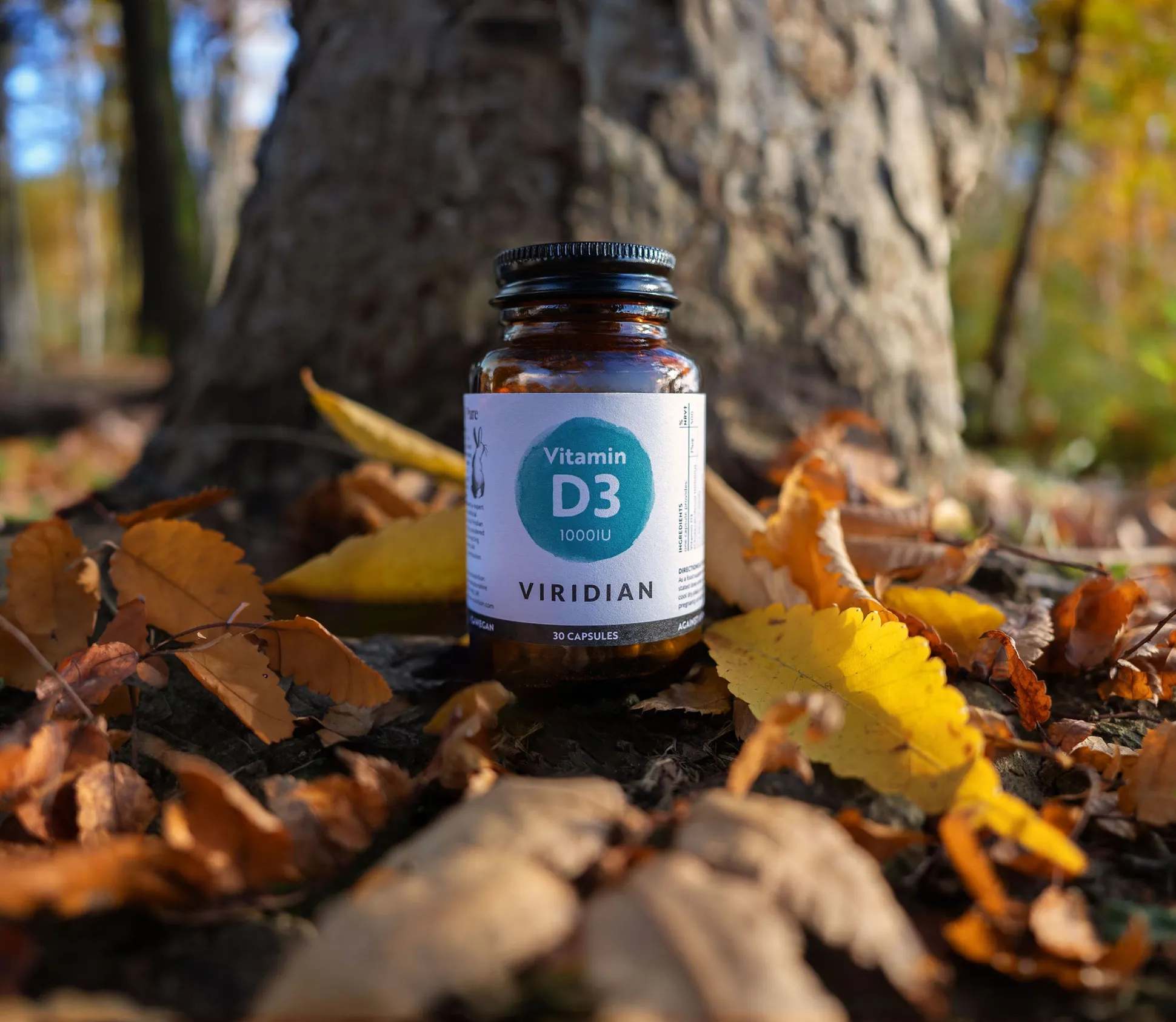 Viridian Vitamin D3 1000IU 30 caps