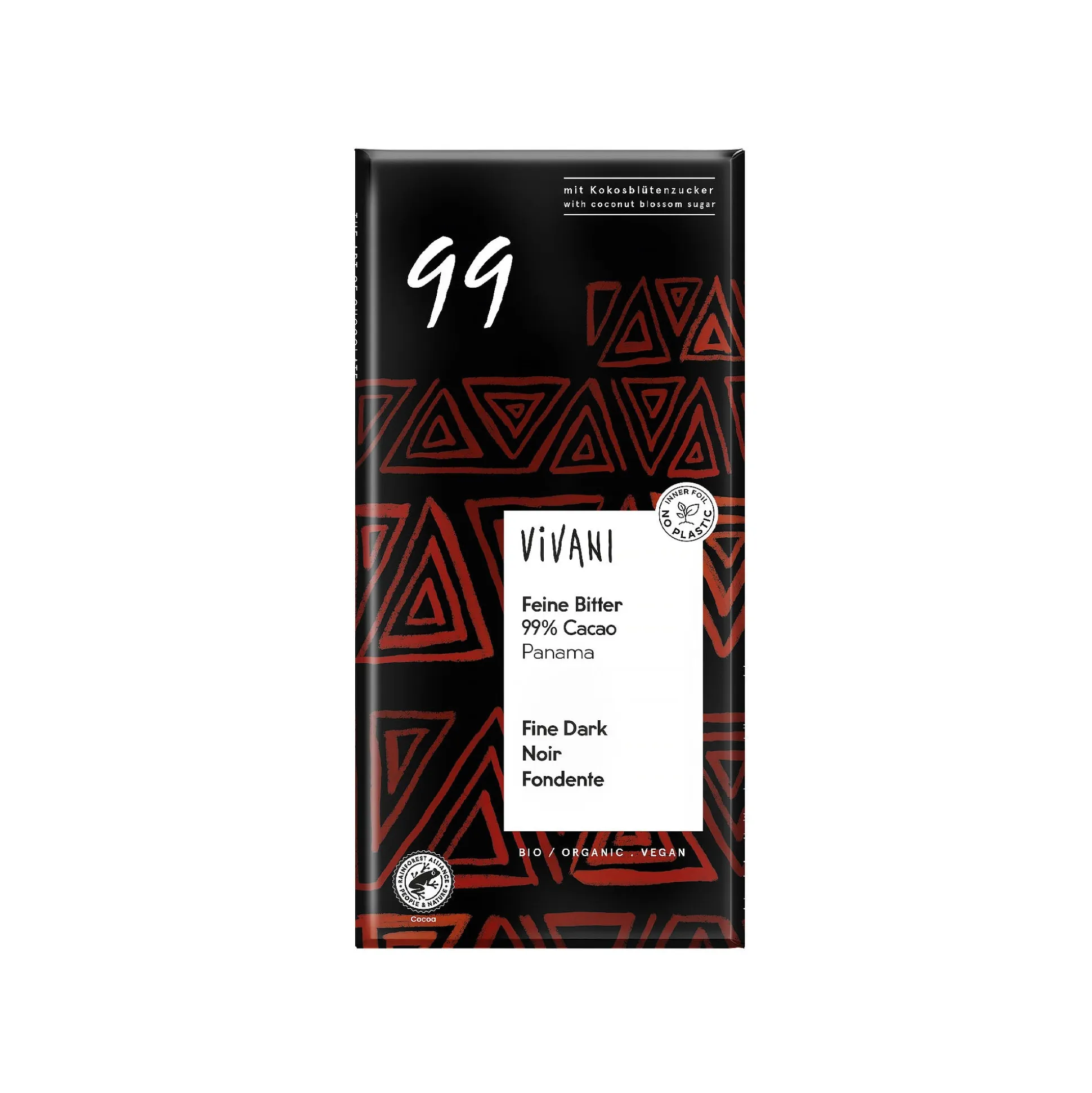 Vivani 99% Dark Chocolate 80g