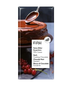 Vivani Dark Cooking Chocolate 150g