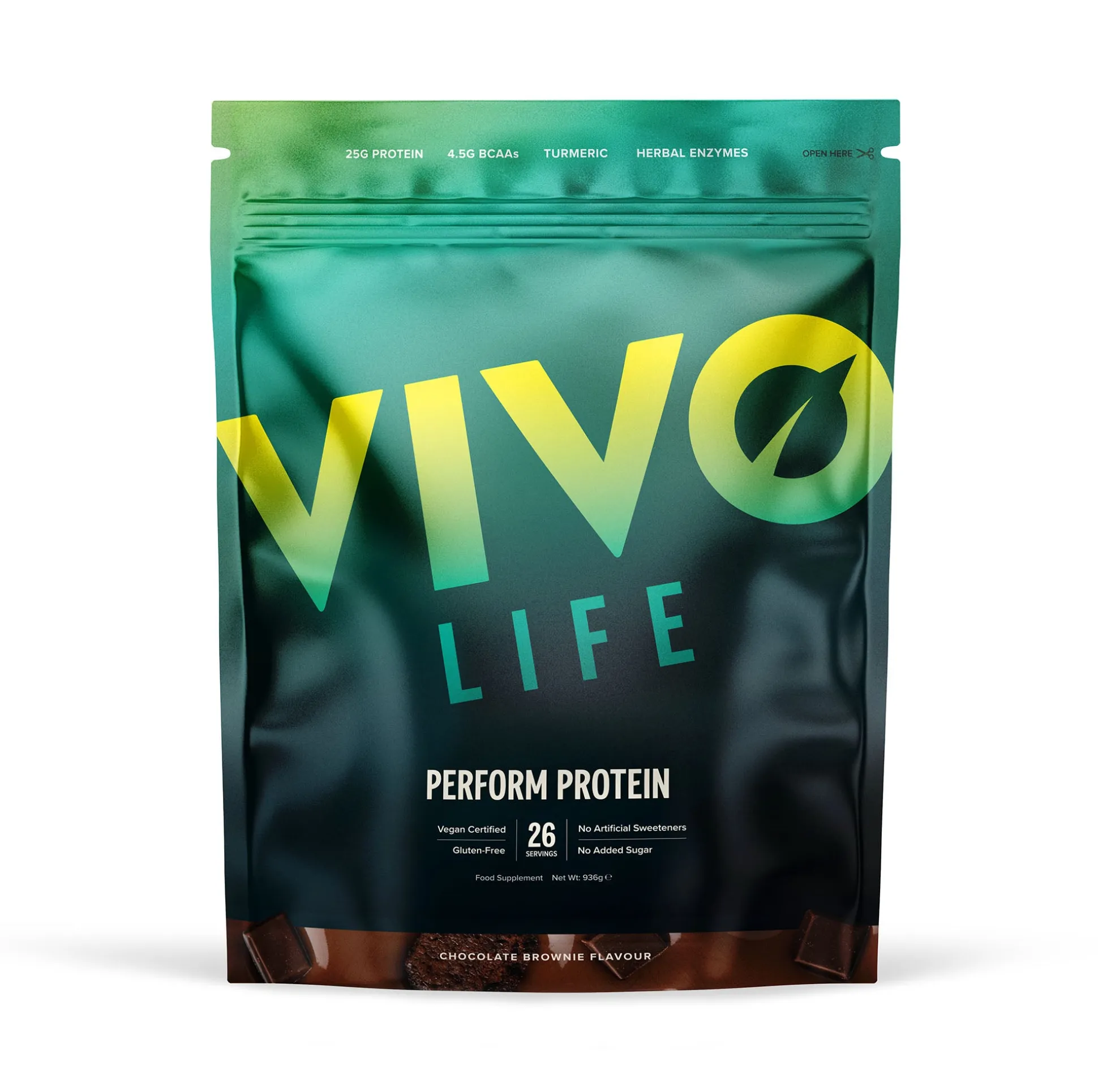 Vivo Life Perform Protein Chocolate Brownie 936g