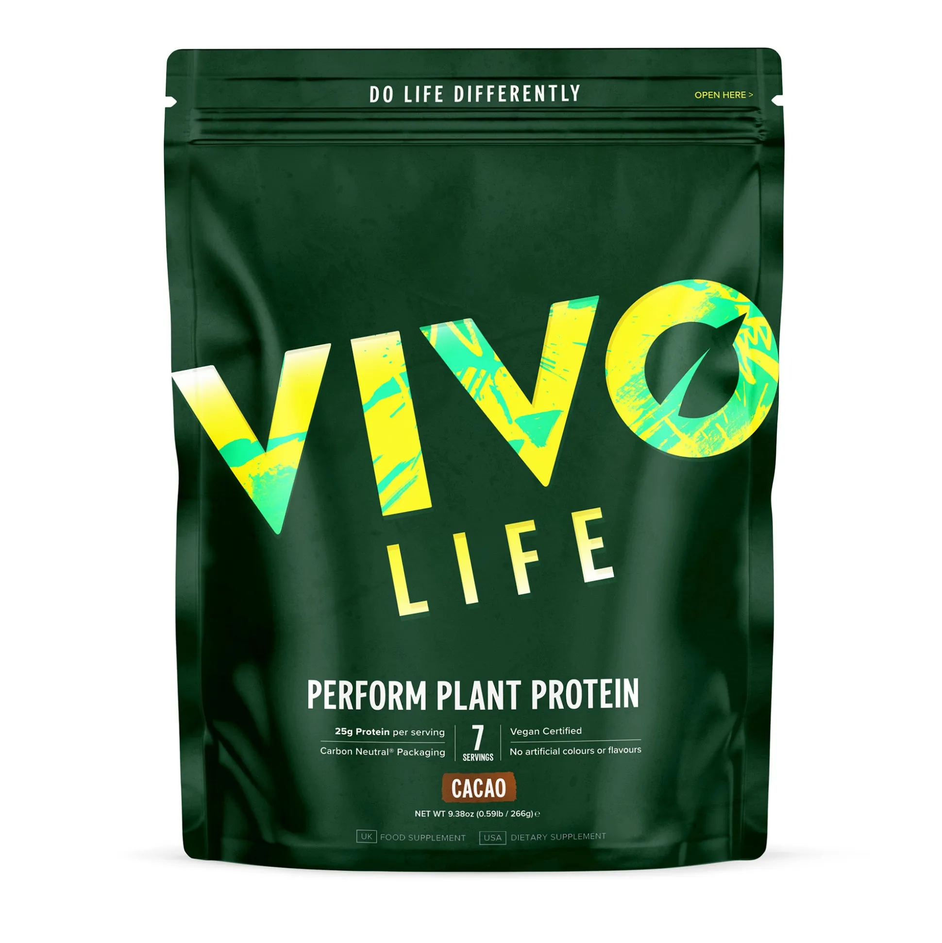 Vivo Life Perform Protein Chocolate Brownie 252g