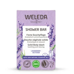 Weleda Lavender and Vetiver Shower Bar 75g