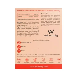 Well.Ac Lipo Vit C [C] 5 sachets 5 x 7ml