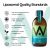 Well. Actually. Liposomal Magnesium Bisglycinate 200mg - Lime Flavour 250ml