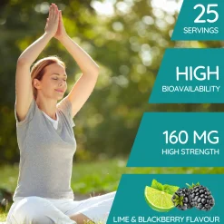Well. Actually. Liposomal Magnesium Bisglycinate 200mg - Lime Flavour 250ml