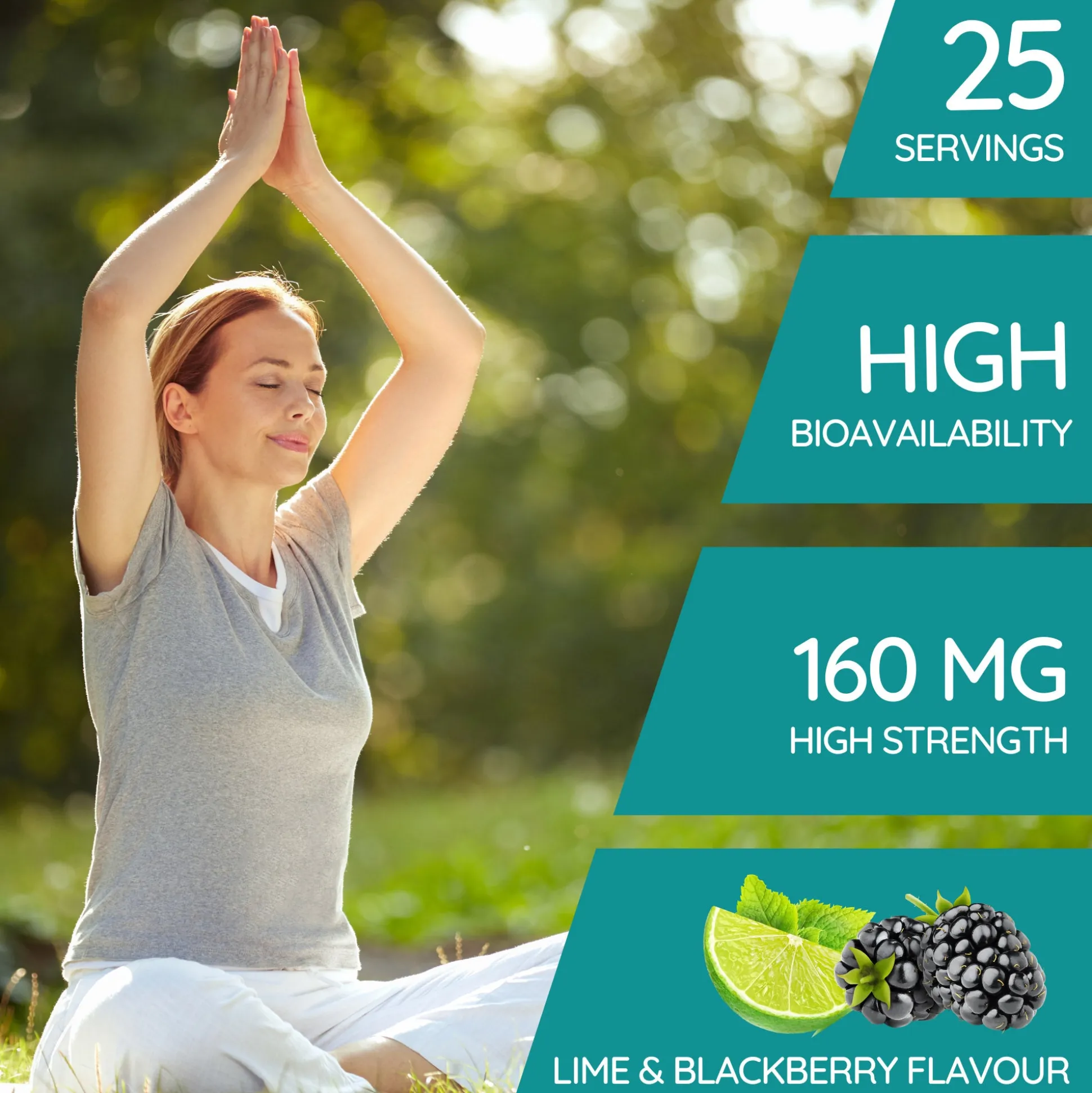 Well. Actually. Liposomal Magnesium Bisglycinate 200mg - Lime Flavour 250ml