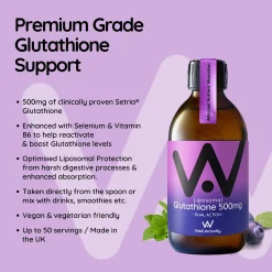 Well.Actually. Liposomal Reduced L-Glutathione 400mg 250ml