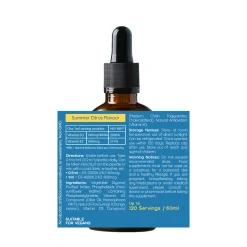 Well.Actually. Liposomal Vitamin D3 4000IU + K2 160mcg - Summer Citrus Flavour 60ml